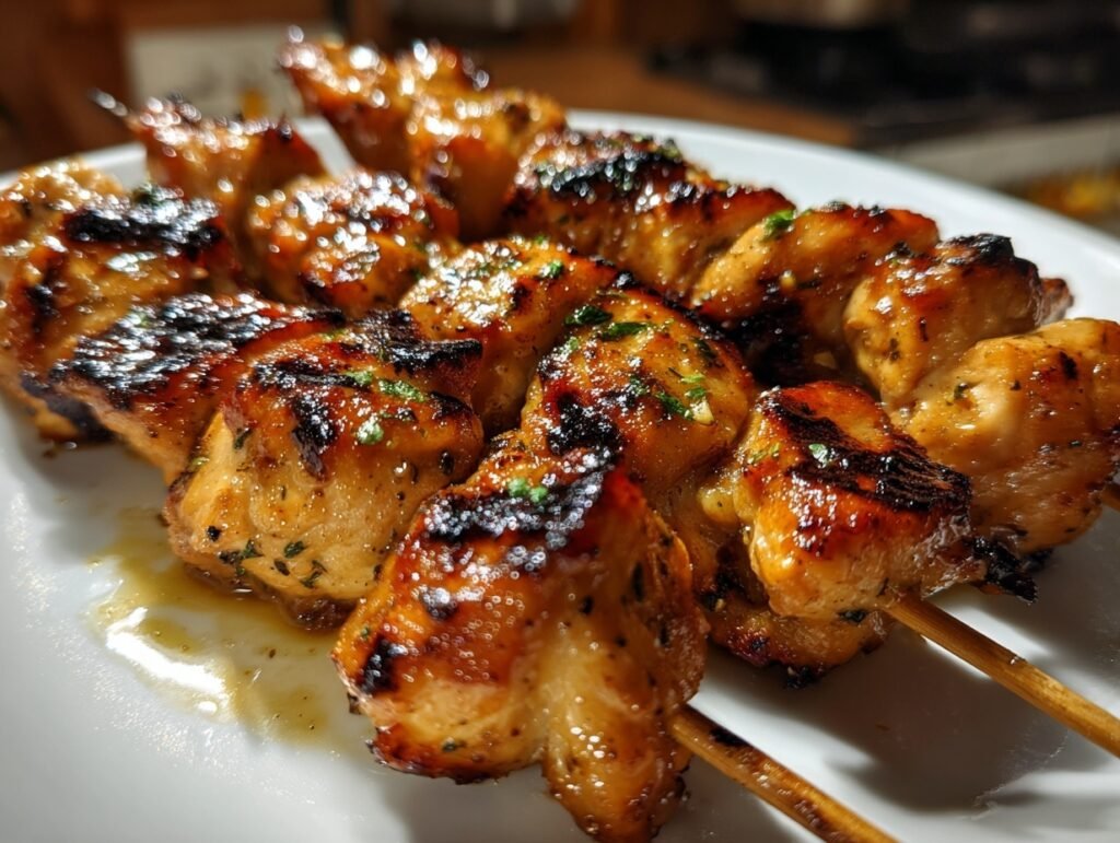 grilled honey garlic chicken