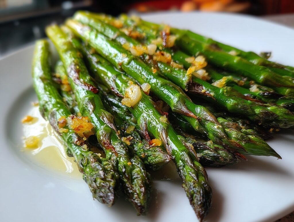 lemon garlic asparagus