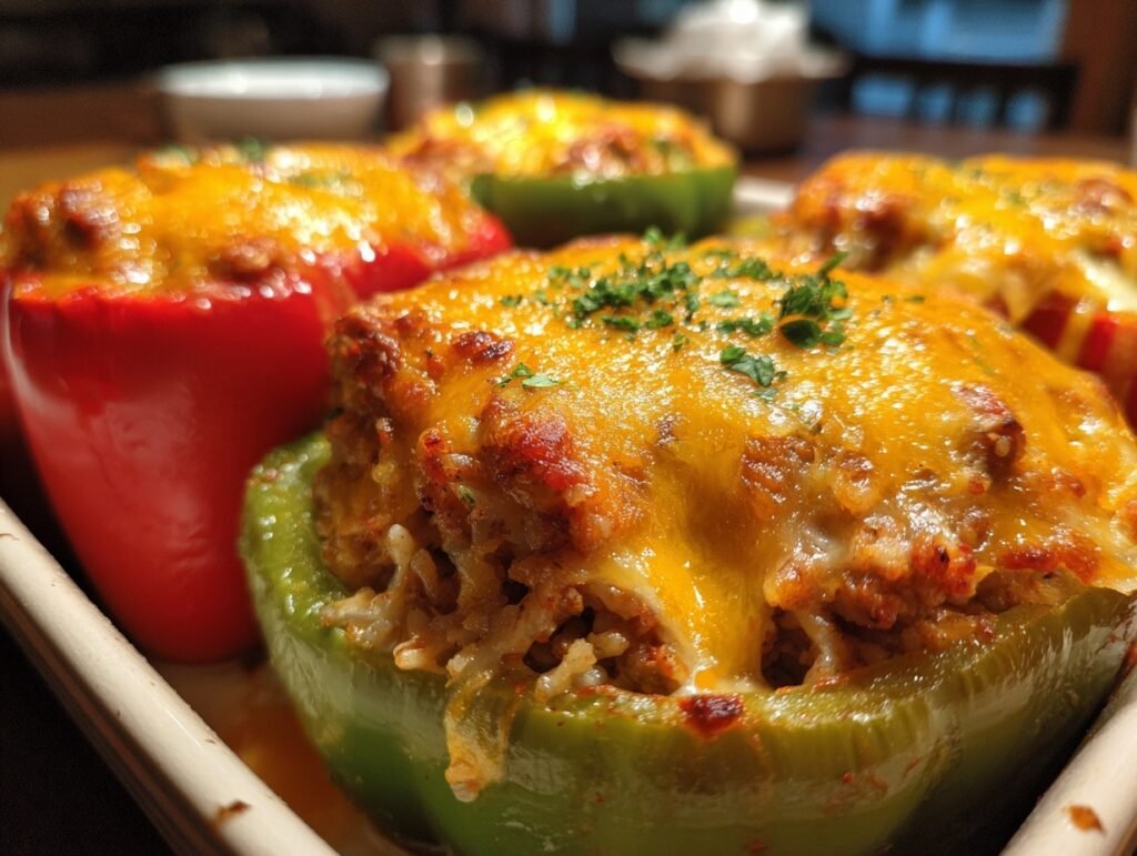 turkey stuffed peppers