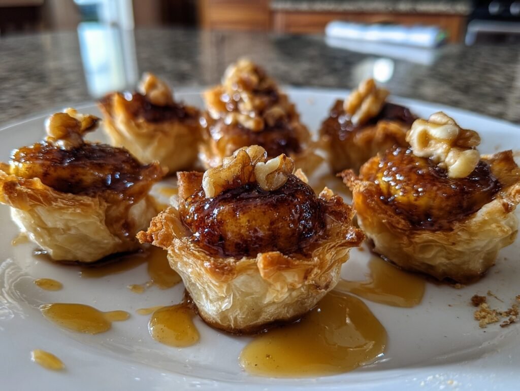 Caramelized Banana Foster Bites