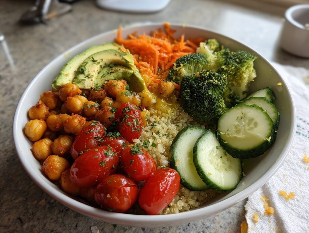 Creamy Chickpea Buddha Bowl