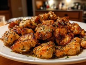 Garlic Butter Chicken Bites