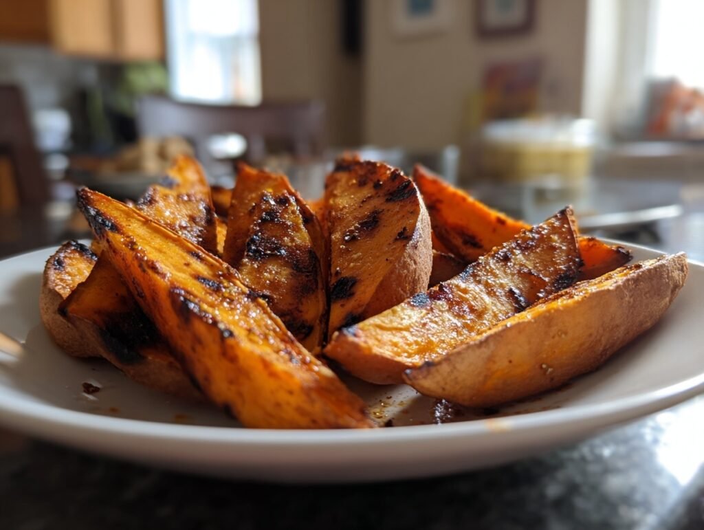 Grilled Sweet Potatoes