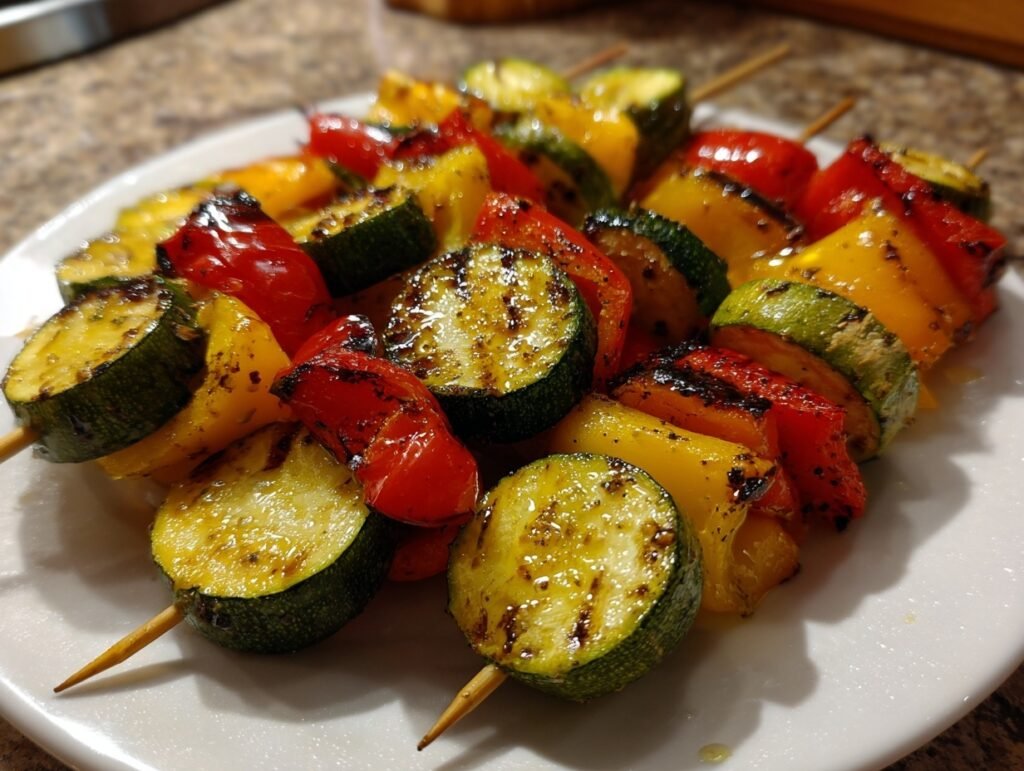 Smoky Zucchini Skewers