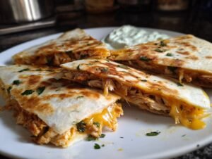 Summer Chicken Quesadillas