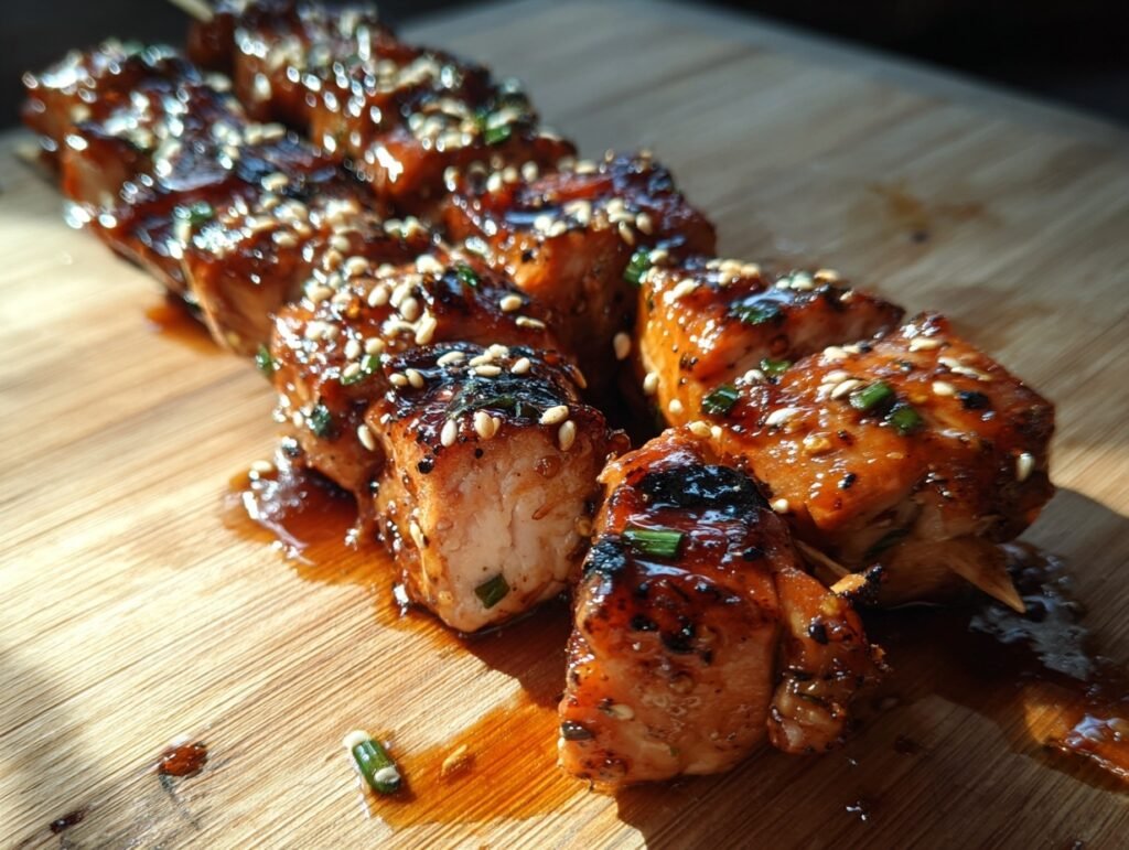 Teriyaki Chicken Skewers