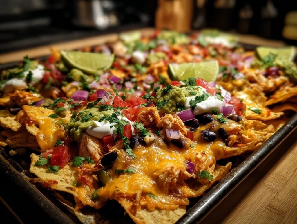 Zesty Chicken Nachos