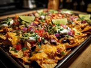 Zesty Chicken Nachos