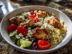 Zesty Greek Chicken Bowl