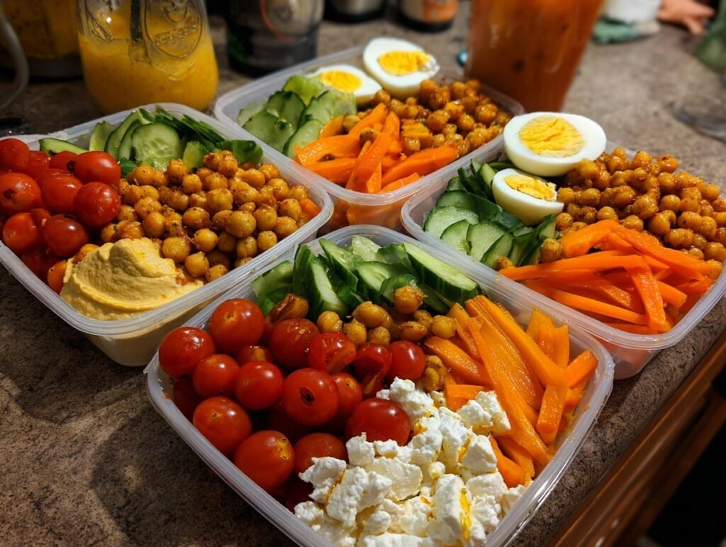 Zesty Hummus Snack Boxes